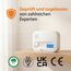 Smartwares Kohlenmonoxid melder, 10 Jahre Sensor, 1.5 Testsieger Wertung, mit Display und Testknopf - FGA-13041