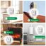 2 in 1 Gasleckmelder, Kohlenmonoxid Melder und Erdgasdetektor, CO Melder & Erdgas Methan-Propan-Butan-Brenngas-Alarm für Küche, Tankstelle, Garage,Wohnmobil