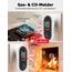 MOES Kohlenmonoxid- und Gasmelder mit Stecker, 4-in-1 CO-Melder mit Temperatur- & Luftfeuchtigkeitssensor, mit akustischem Alarm für LPG, Propan, Methan, Ethan & CO – für Haus & Wohnmobil geeignet