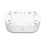 TP-Link Tapo T300 Smarter Wasserleck-Sensor, Tapo Hub erforderlich, eingebaute 90Db einstellbare Sirene, Sensor & APP & Hub-Alarm, IP67 wasserdicht, 1+Jahr Batterielebensdauer, Flexible Platzierung