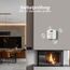 Kohlenmonoxid Melder, 10-Jahres-Batterie CO melder mit LCD-Display und Silent-Test-Taste, EN50291 konform, Kohlenmonoxid-Warner (TCS0202A)