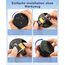 Geevon Wassermelder, 100dB Wassersensor Alarm Flut-Detektor für Keller, Badezimmer, Waschküche, Küchen, Garagen und Dachböden, Wasseralarm (Batterie enthalten) (Schwarz 2 Packungen)