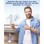 Geevon Wassermelder Wasseralarm 6 Stück, 100dB Wasserwarner, Wassersensor Alarm, Batteriebetrieben für Keller, Badezimmer, Waschküche, Küchen, Garagen und Dachböden (Lieferung mit Batterie)