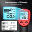 Eventek Infrarot-Thermometer, -50°C ~ 500°C Temperaturmessgerät mit LCD-Anzeige/Max/Min, Berührungsloses Digitales Laser Thermometer, Einstellbarer Emissionsgrad für Küche, Grill, Kühlung, Industrie