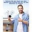 Geevon Wassermelder, 100dB Wassersensor Alarm Flut-Detektor für Keller, Badezimmer, Waschküche, Küchen, Garagen und Dachböden, Wasseralarm (Batterie enthalten) (Schwarz 4 Packungen)
