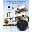 Geevon Wassermelder, 100dB Wassersensor Alarm Flut-Detektor für Keller, Badezimmer, Waschküche, Küchen, Garagen und Dachböden, Wasseralarm (Batterie enthalten) (Schwarz 2 Packungen)