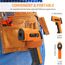ThermoPro TP30 Infrarot Thermometer Digital Laser Temperaturmessgerät -50°C ~ 550°C Emissionsgrad einstellbar MAX/MIN/AVG-Messwerte (NICHT für Mensch) Ideal für Klimaanlage, Automotor, Bodenheizung