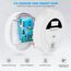 Kohlenmonoxid-Detektor, CO-Detektor mit digitaler LCD-Anzeige und akustischen Alarmen Carbon Monoxide Alarms Batteriebetrieben