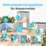 SwitchBot WLAN Wassermelder, Smart Wassersensor, 100dB einstellbarer Alarm & App-Benachrichtigung, IP67 wasserdicht, Wasserleck-Detektor für Zuhause mit 1m Sensorkabel, kein Hub erforderlich(nur 2.4G)