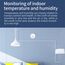 Haozee Zigbee Temperatur- und Feuchtigkeitssensor, 3er-Pack,ZigBee Hub erforderlich, für Fernüberwachung und Heimautomatisierung, Kompatibel mit Home Assistant Zigbee2mqtt