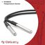 AZDelivery 5 x 1M Kabel DS18B20 digitaler Edelstahl Temperatursensor Temperaturfühler, wasserdicht kompatibel mit Arduino und Raspberry Pi inklusive E-Book!
