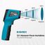 Tilswall Infrarot Thermometer(nicht für Menschen) -50°C bis 600°C IR Digital Laser Temperaturmessgerät für Kochen/Barbecue/Pizza Oven/Gefrierschrank/Industrie (Fleischthermometer inklusive)