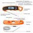 CIRYCASE Fleischthermometer Digital, Sofort Lesen Bratenthermometer Ofenthermometer, Externe Lange Sonde mit 102cm-Edelstahlkabel, Zeigerthermometer, Backofenthermometer für Küche, BBQ, Ofen, Backen
