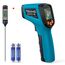 Tilswall Infrarot Thermometer(nicht für Menschen) -50°C bis 600°C IR Digital Laser Temperaturmessgerät für Kochen/Barbecue/Pizza Oven/Gefrierschrank/Industrie (Fleischthermometer inklusive)