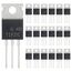 ALLECIN TIP31C TIP31 Transistor NPN Silizium Leistungstransistor 3A 100V Silicon Power Transistoren für Heimwerker TO-220 (Packung mit 20 Stück)
