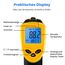 Etekcity Infrarot Thermometer -50 bis +610°C, Digital IR Pyrometer berührungslos Temperaturmessgerät, LCD Beleuchtung (Nicht für Menschen) für Kochen/Pizza Oven/Gefrierschrank/Industrie