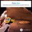 Etekcity Infrarot-Thermometer, Temperaturmessgerät -50°C bis +450°C - digital Laser Infrarot Thermometer für Küche, Pizzaofen, Grill, Backen - Nicht für Menschen - Gelb/Schwarz