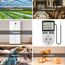 KETOTEK Temperaturregler Steckdose 230V mit Fühler Digital Thermostat Steckdose Heizung Kühlung Temperaturschalter für Gewächshaus Kühlschrank Weiß