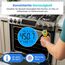Etekcity Infrarot-Thermometer, Temperaturmessgerät -50°C bis +450°C - digital Laser Infrarot Thermometer für Küche, Pizzaofen, Grill, Backen - Nicht für Menschen - Gelb/Schwarz