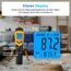 Etekcity Infrarot-Thermometer, Temperaturmessgerät -50°C bis +450°C - digital Laser Infrarot Thermometer für Küche, Pizzaofen, Grill, Backen - Nicht für Menschen - Gelb/Schwarz