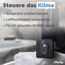 Shelly Blu H&T Schwarz | Bluetooth-gesteuerter Temperatur- und Luftfeuchtigkeitssensor | Spritzwassergeschützter und Staubdichter | Schutzklasse IP54 | iOS-Android-App | Gateway Erforderlich