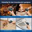 ERICKHILL Infrarot Thermometer -50℃~600℃ Berührungslose digitale Laser-Temperaturpistole LCD-Display mit Einstellbarer Emissionsgrad - für Kochen/Barbecue/Gefrierschrank/Industrie, Schwarz Blau