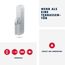 ABUS Fensterantrieb WINTECTO One – smarter Fenstergriff für Fenster, Balkon- und Terrassentür – einfache Montage ohne Bohren – Silber, gleichschließend (AL0089)