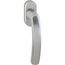 HOPPE 10761612 Fenstergriff luxembourg VarioFit, 7 mm x 32 mm - 42 mm, Silber Eloxiert