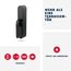 ABUS Fensterantrieb WINTECTO One – Smarter Fenstergriff für Fenster, Balkon- und Terrassentür – mit Alarmfunktion – einfache Montage ohne Bohren – Schwarz, gleichschließend (AL0089)