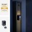 ABUS KeyGarage 787 Big LED - Schlüsselbox zur Wandmontage - mit beleuchteten Zahlenwalzen - für bis zu 50 Schlüssel - Schwarz-Silber