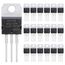 ALLECIN 20 Stück TIP122 Epitaxial Darlington NPN Transistor 5A 100V Leistungstransistoren 5 Ampere 100 Volt