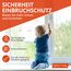 GETLITOOL Fenstergriffe Abschließbar, 2 Stück Fensterschloss Aluminium mit Schlüsseln, Sicherheitsfenstergriff in Stiftlänge 35mm, Kindersicherung Fenstersicherung für Fenstertür Heimsicherheit-Weiß