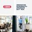 ABUS Fensterantrieb WINTECTO One – Smarter Fenstergriff für Fenster, Balkon- und Terrassentür – mit Alarmfunktion – einfache Montage ohne Bohren – Schwarz, gleichschließend (AL0125)