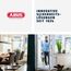 ABUS Fensterantrieb WINTECTO One – Smarter Fenstergriff für Fenster, Balkon- und Terrassentür – mit Alarmfunktion – einfache Montage ohne Bohren – Weiß, gleichschließend (AL0125)