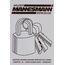 Brüder Mannesmann Messing-Vorhangschloss 40 mm, M 413-40 (Packung mit 2)