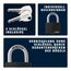 ABUS Vorhängeschloss T65AL/40 myLOCK - individuell beschreibbar - Spindschloss - massiver Aluminium-Schlosskörper - ABUS-Sicherheitslevel 5 - Schwarz