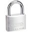 ABUS Vorhängeschloss Titalium 64TI/40 - 2er Set, gleichschließend - Kellerschloss mit Schlosskörper aus Spezial-Aluminium - gehärteter Stahlbügel - ABUS-Sicherheitslevel 5