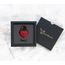 Geschenkfreude Liebesschloss mit Gravur - witterungsbeständig - personalisierte Valentinstags Geschenke für Sie und Ihn - Geschenk für Paare - Liebesgeschenke - Schloss mit Gravur rot