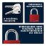 ABUS Aluminium-Vorhangschloss "myLock" T65AL/40, rot, 50870