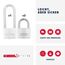 ABUS Vorhängeschloss Titalium 64TI/40 + HB63 - 3er Set, gleichschließend - Kellerschloss mit Schlosskörper aus Spezial-Aluminium - gehärteter Stahlbügel - ABUS-Sicherheitslevel 5