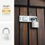 ABUS Vorhängeschloss Titalium 64TI/45 gl.-6455 - gleichschließend - Kellerschloss mit Schlosskörper aus Spezial-Aluminium - gehärteter Stahlbügel - ABUS-Sicherheitslevel 5