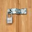 ABUS Vorhängeschloss Titalium 64TI/40HB40 gl.-6412 - gleichschließend und mit hohem Bügel - Kellerschloss mit Schlosskörper aus Spezial-Aluminium - ABUS-Sicherheitslevel 5