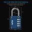 Diyife 2 Stück Combination Lock 4 Stellig Zahlenschloss, Wasserdicht Vorhängeschloss Robust und Sehr Stabil für Gartentore, Garagen, Zäune - 2 Pack Dunkelblau