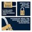 ABUS Zahlenschloss 165/40 - Vorhängeschloss aus Messing - mit individuell einstellbarem Zahlencode - Kofferschloss/Spindschloss - ABUS-Sicherheitslevel 4-2er Set