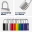 ABUS Zahlenschloss 145/40 Lila - Kofferschloss, Spindschloss u. v. m. - Aluminium-Vorhängeschloss - individuell Einstellbarer Zahlencode - ABUS-Sicherheitslevel 4