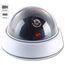 VisorTech Kamera Dummy: 4er-Set Dome-Überwachungskamera-Attrappen, durchsichtiger Kuppel, LED (Attrappe Kamera, Dummy Überwachungskamera außen, Überwachungskameras)