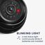 kwmobile 2X Dummy Kamera für Deckenunterbau - mit LED Licht - Dome Überwachungskamera Attrappe - täuschend echte Fake Security Camera in Schwarz
