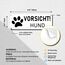 TAKULA 25 * 9CM Vorsicht Hund Schild,Warnung vor dem Hund Schilder,2 Stück Aluminium Hundeschild,Warnschilder Gegen Wind, Regen und Sonne,Hundeschilder für Gartenzau