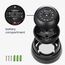 kwmobile 2X Dummy Kamera für Deckenunterbau - mit LED Licht - Dome Überwachungskamera Attrappe - täuschend echte Fake Security Camera in Schwarz