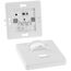ChiliTec Bewegungsmelder 160° mit Akustiksensor 3-Draht 230V 9m Reichweite Unterputz Wandmontage Sensoren einstellbar LED-geeignet Parallel-Schaltung Weiß